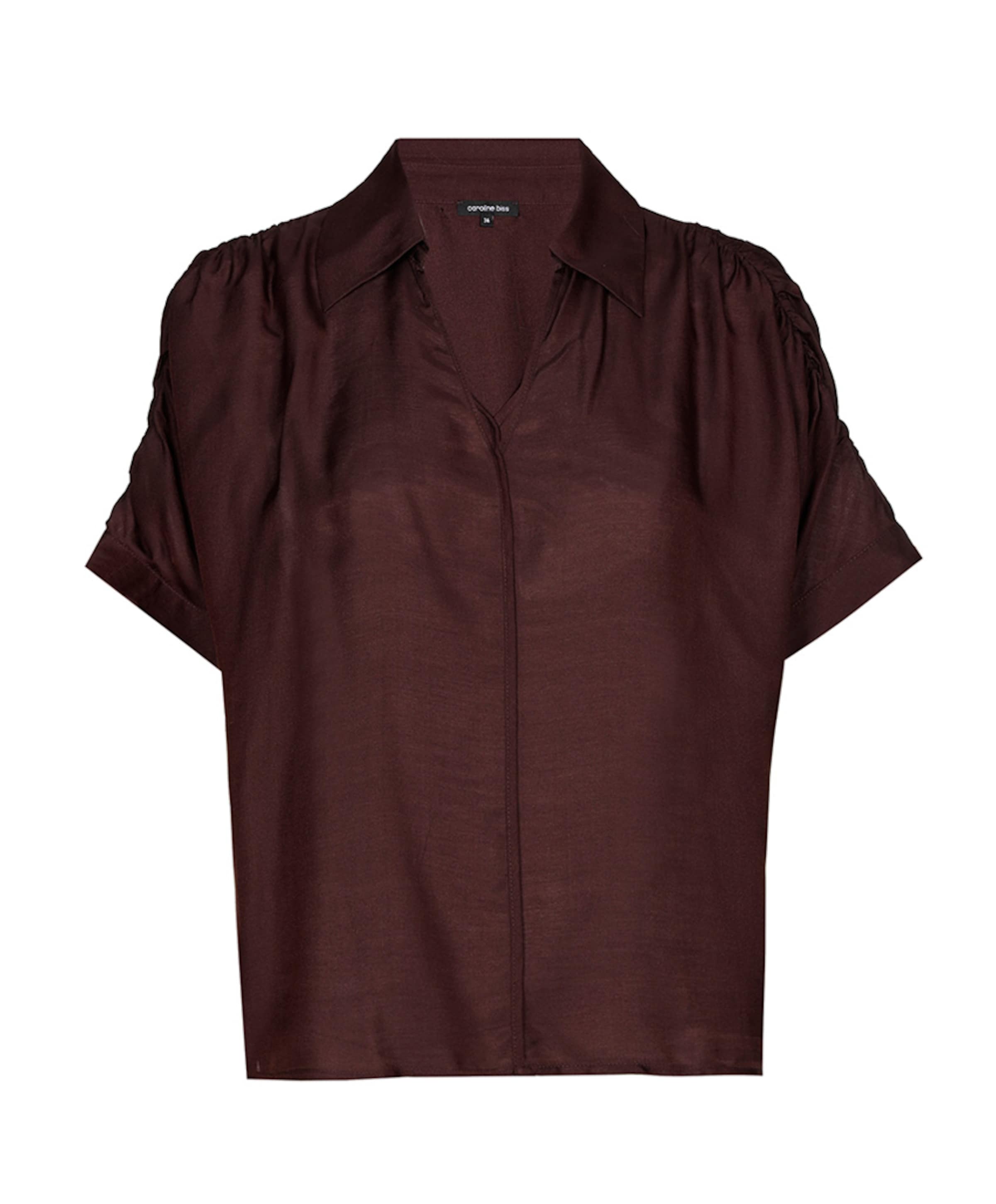 Dames blouse bruin