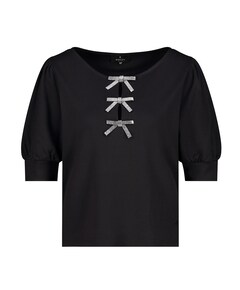 Dames t-shirt zwart