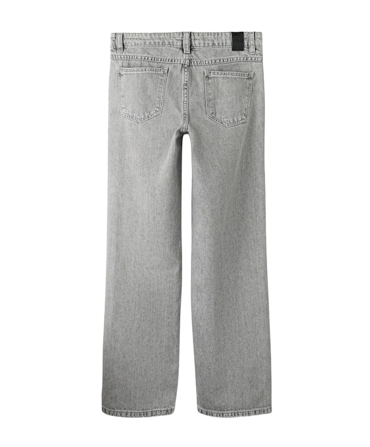 NKFROSE STRAIGHT JEANS 3366-BE NOOS meisjes jeans grijs