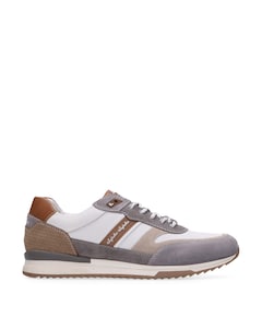 Filmon leather heren sneakers wit