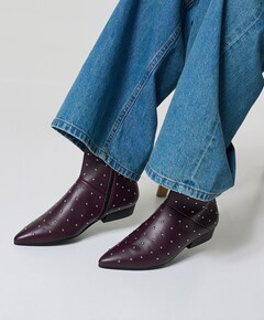 enkellaarzen bordeaux