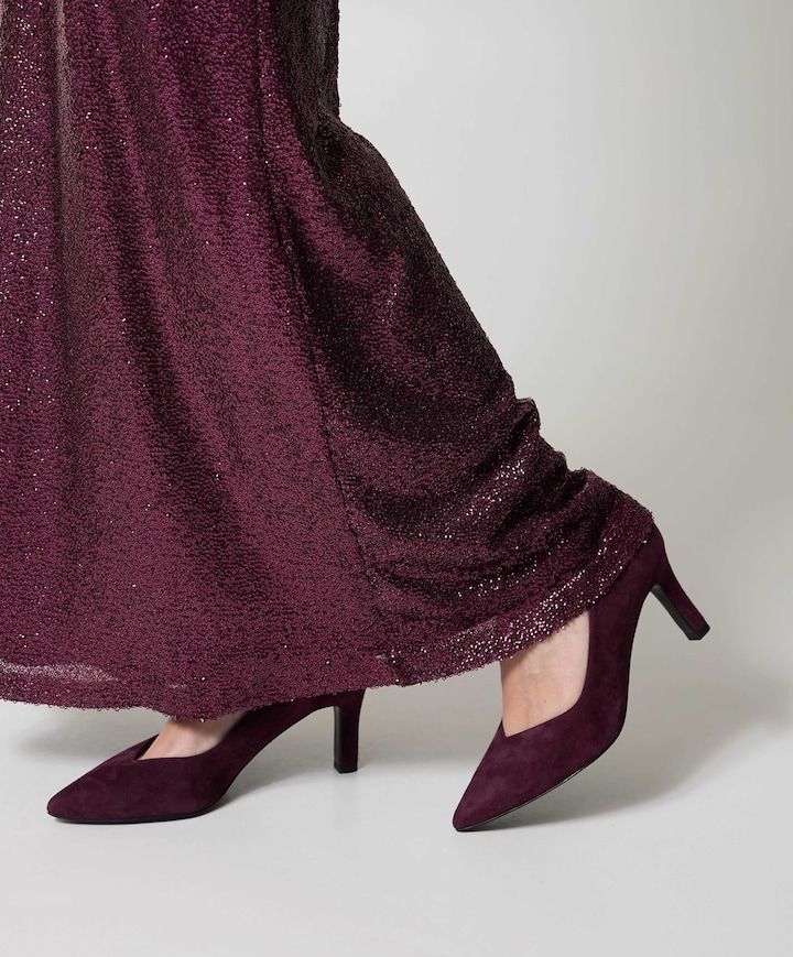 Court Sho dames pumps bordeaux