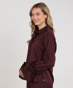 Dames blouse bordeaux