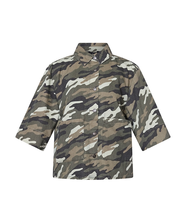 Dames blouse groen