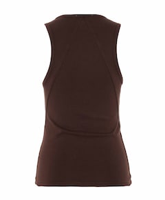 Dames top bruin
