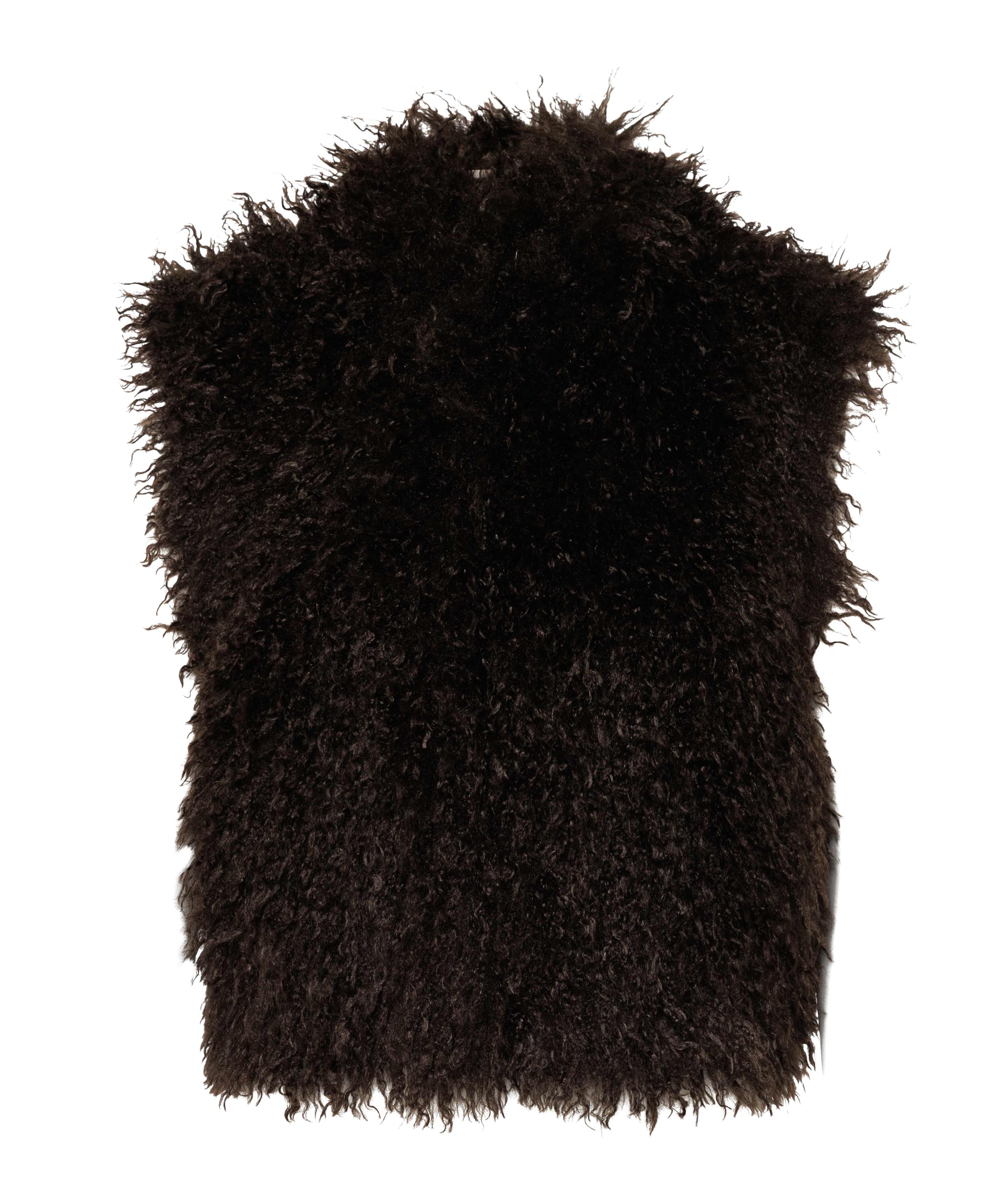Dames gilet bruin