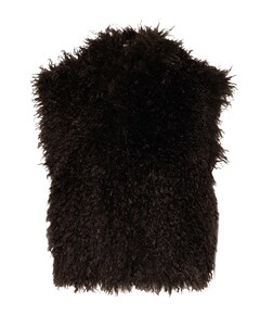 Dames gilet bruin