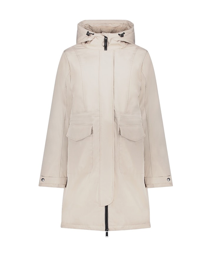 Dames jas beige