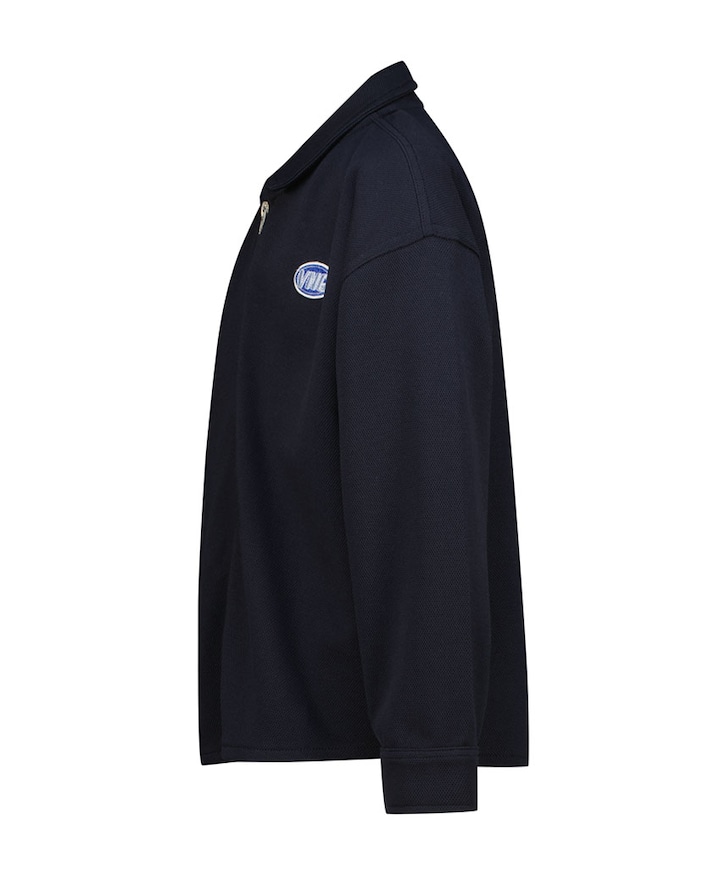 Jongens overhemd lange mouw blauw
