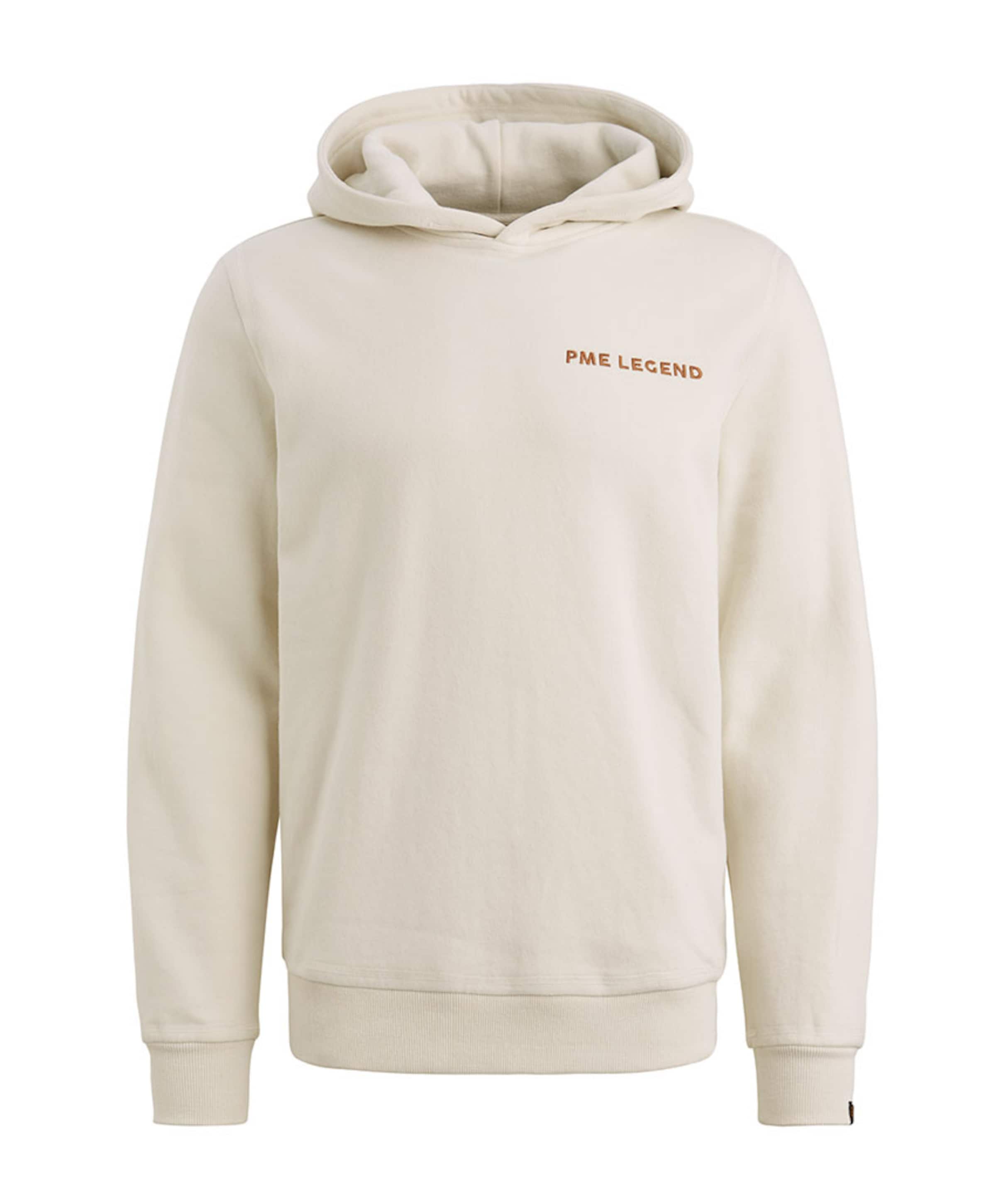 Heren hoodie ecru