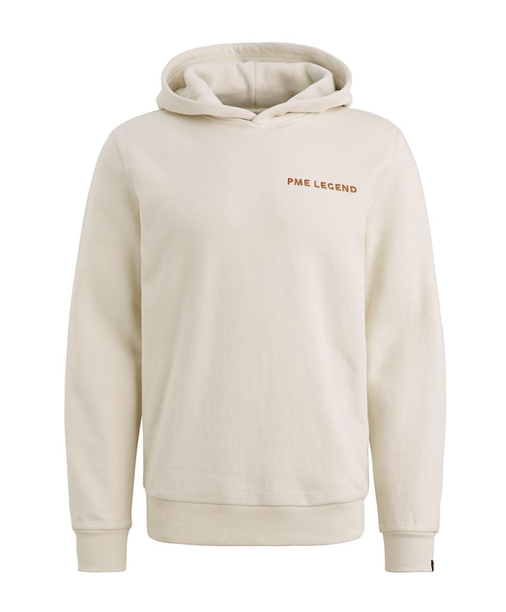 Heren hoodie ecru