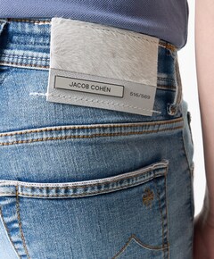 Nick Slim 5 pkt heren jeans blauw