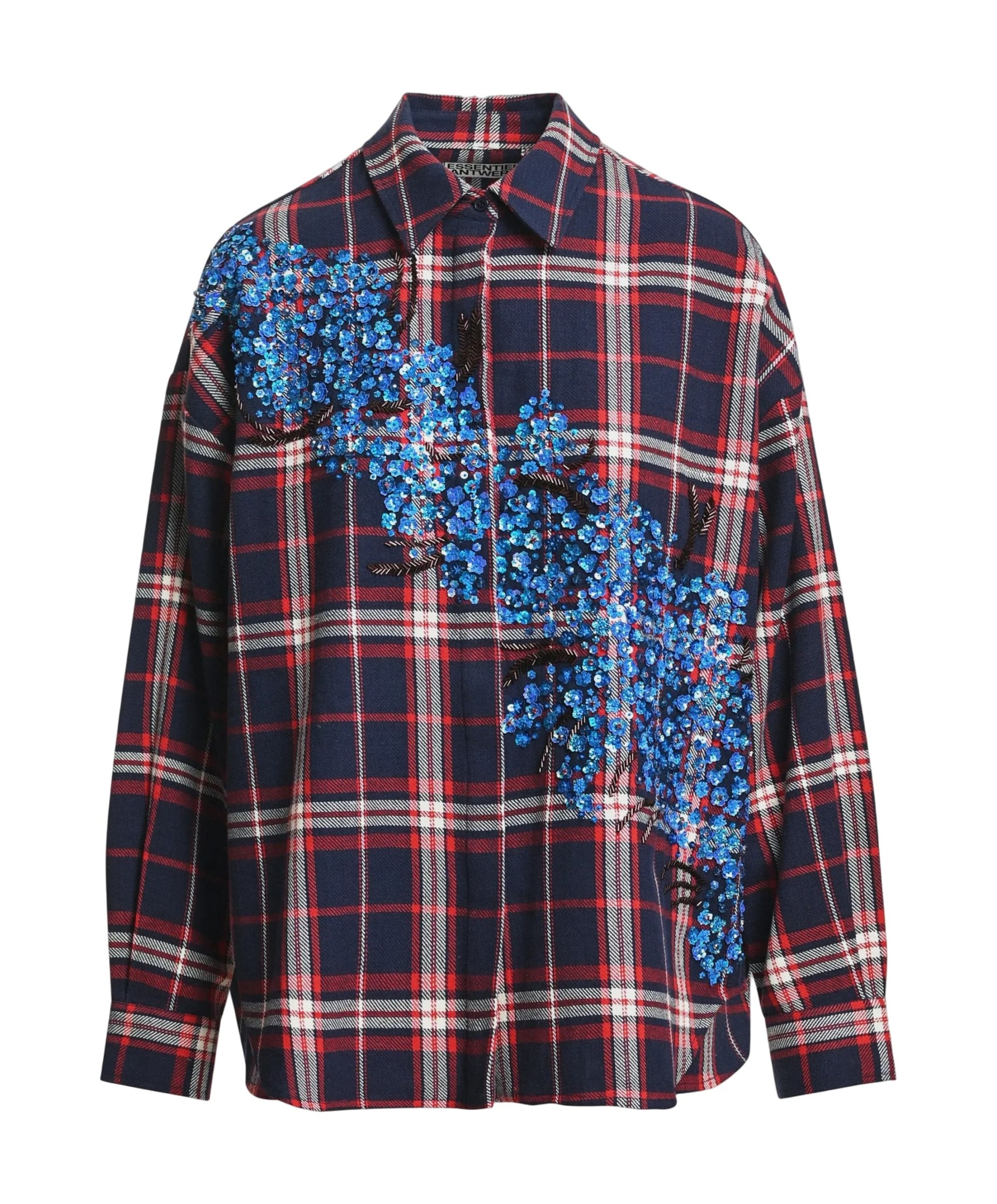 Dames blouse rood