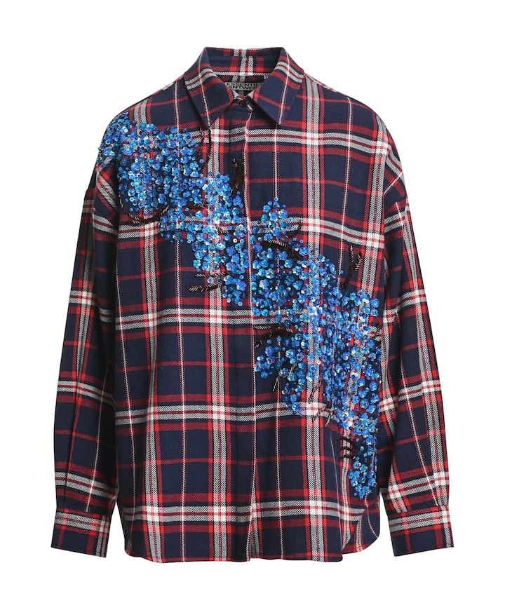 Dames blouse rood