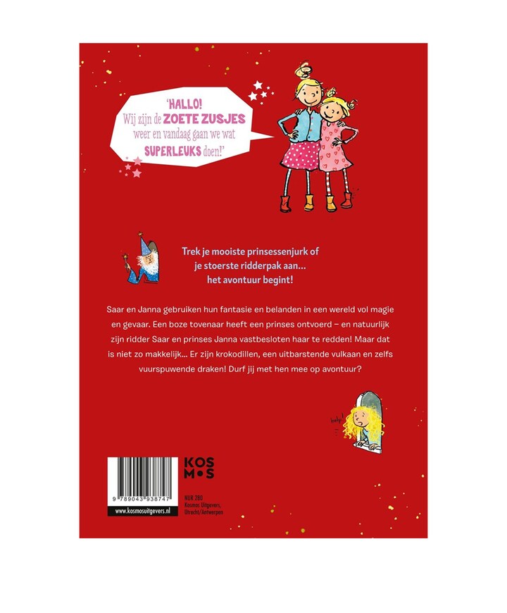 Boek De Zoete Zusjes gaan op avontuur