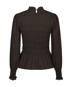 Dames blouse bruin