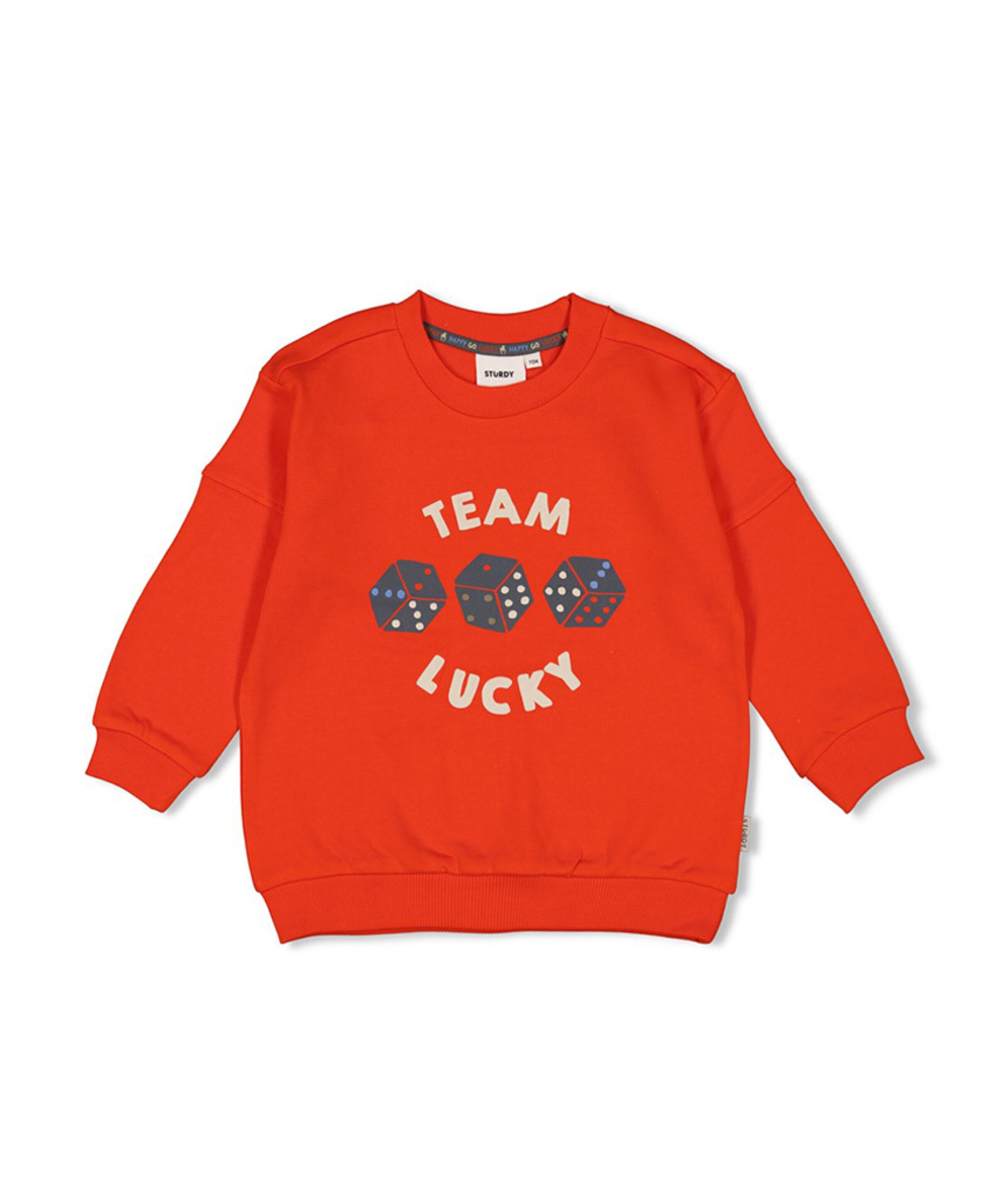 Jongens sweater rood