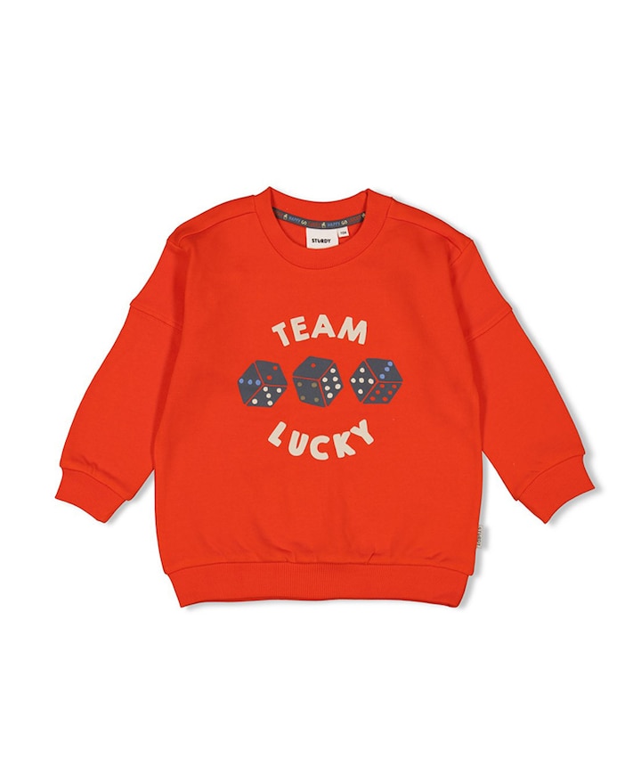 Jongens sweater rood