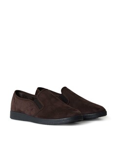 Neles stretch pantoffel heren pantoffels bruin