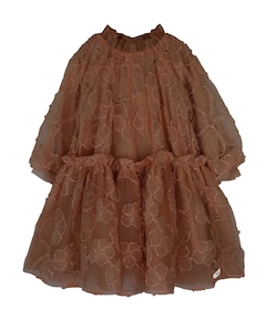 Meisjes jurk bruin