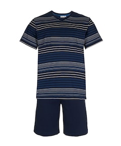 Heren pyjamaset blauw