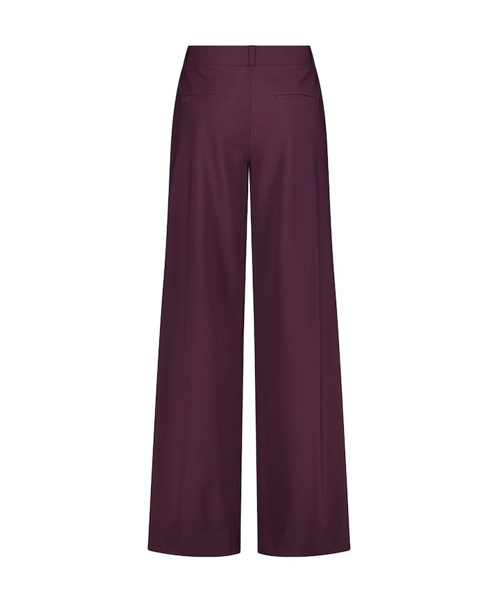 Lexie bonded trousers dames broek paars