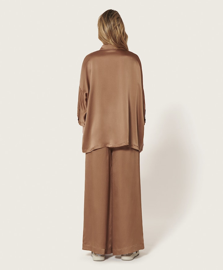 Blouse bruin