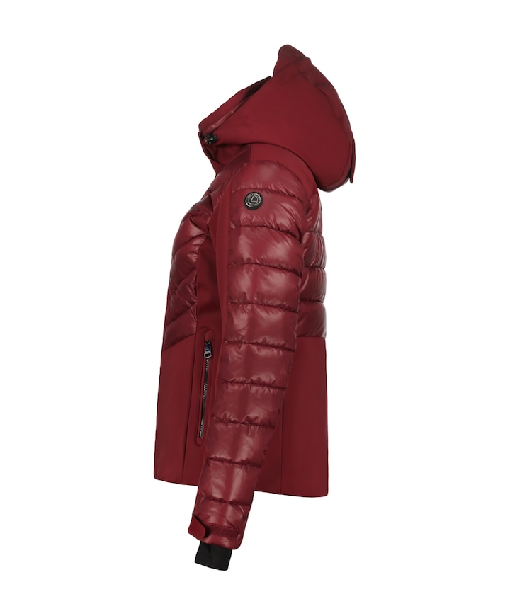 Dames jas bordeaux