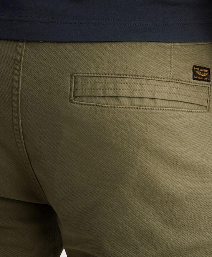 SPECTOR CHINO SHORTS FANCY STRUCTU heren korte broek groen