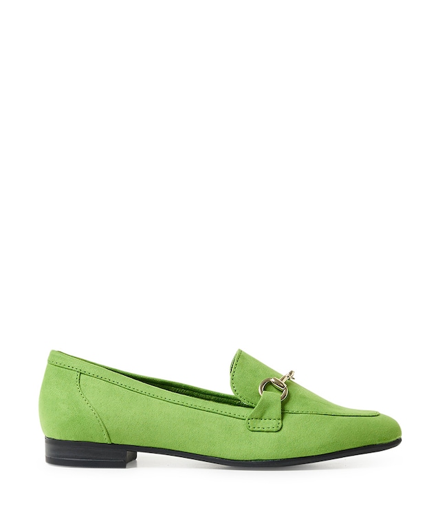 Women Slip-on loafers groen