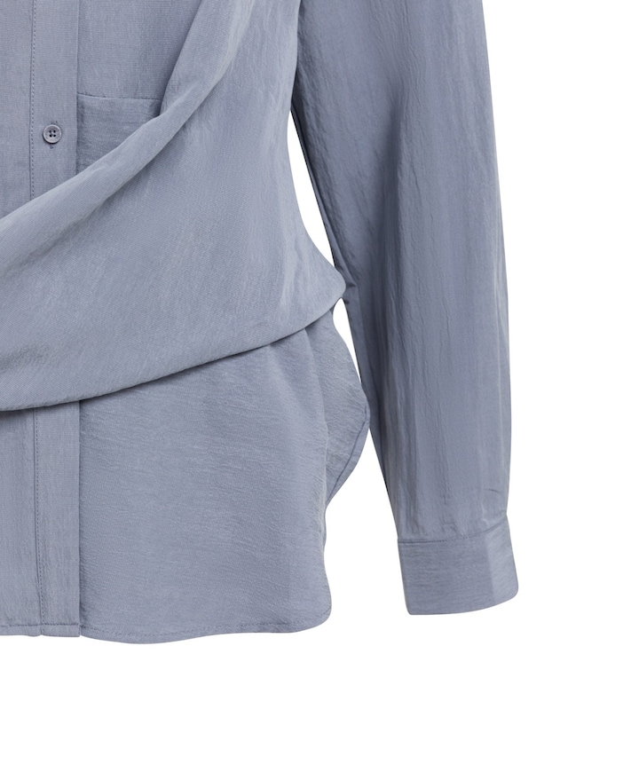 Dames blouse grijs