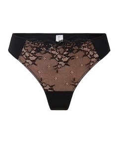 Dames string zwart