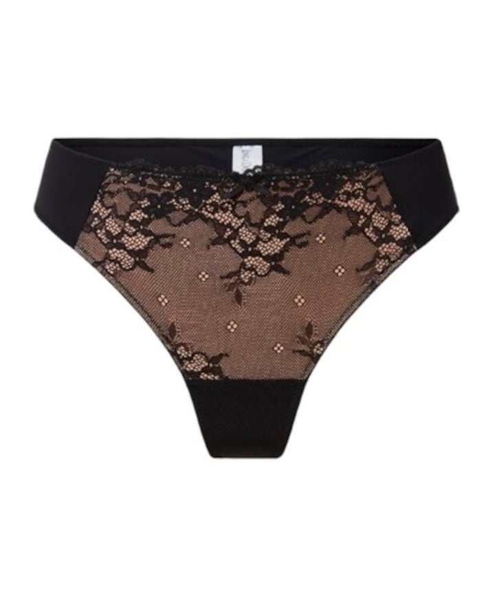 Dames string zwart