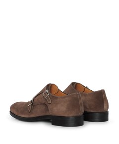 heren moccasins grijs