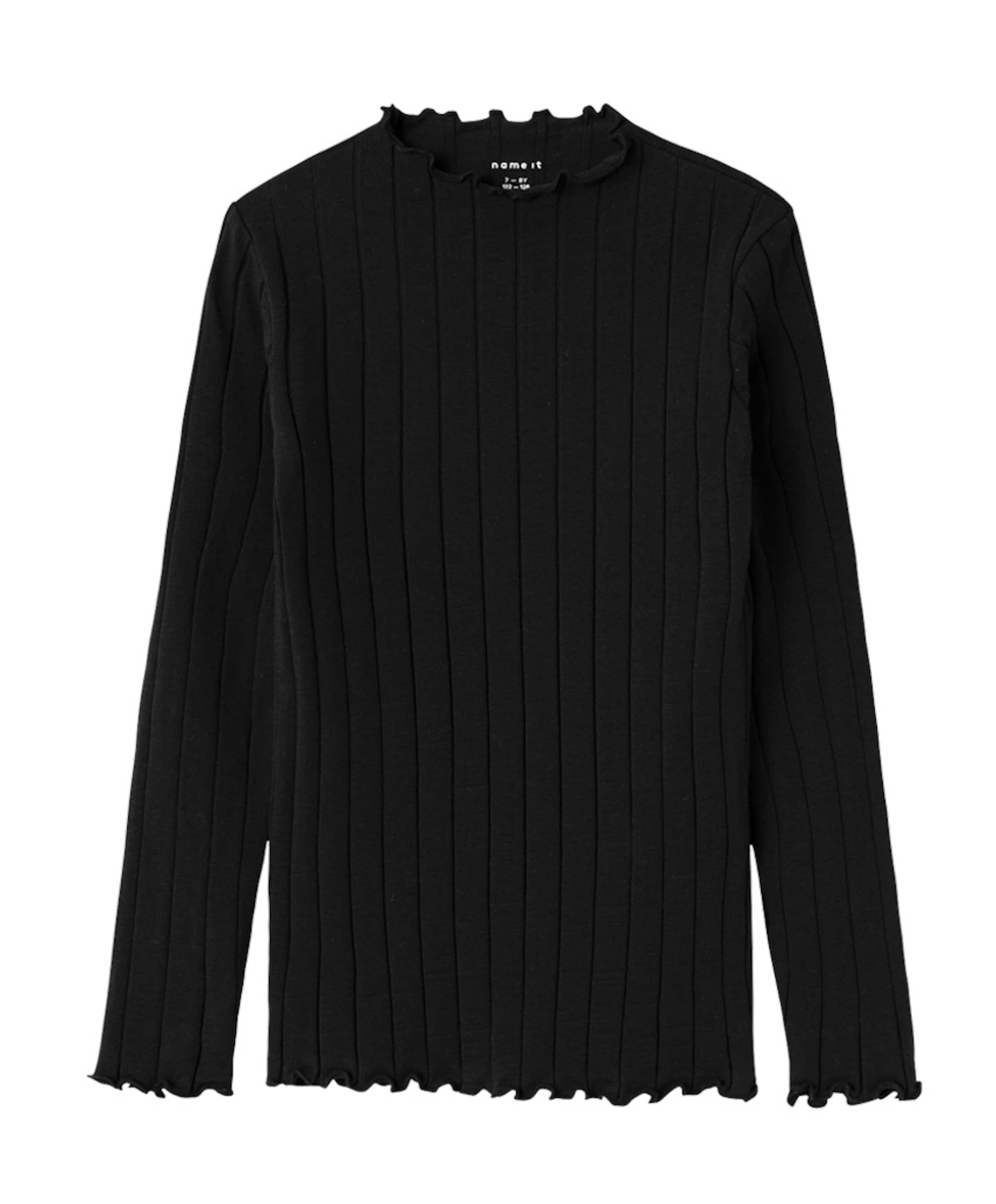 Meisjes longsleeve zwart