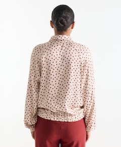 Dames blouse beige