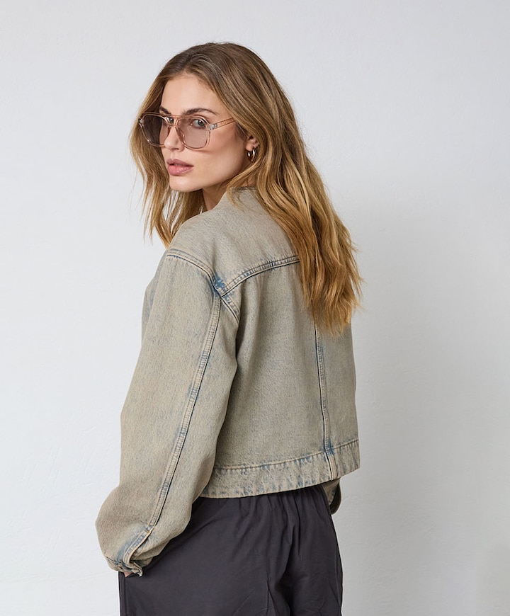 Dames spijkerjas  blauw