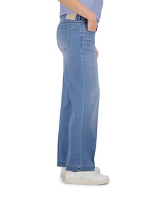 Wide leg Feminine jeans blauw