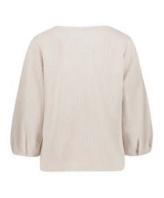 Dames top ecru