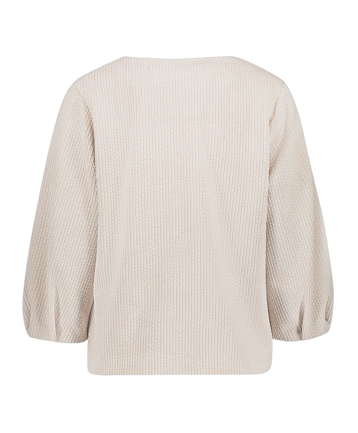 Dames top ecru