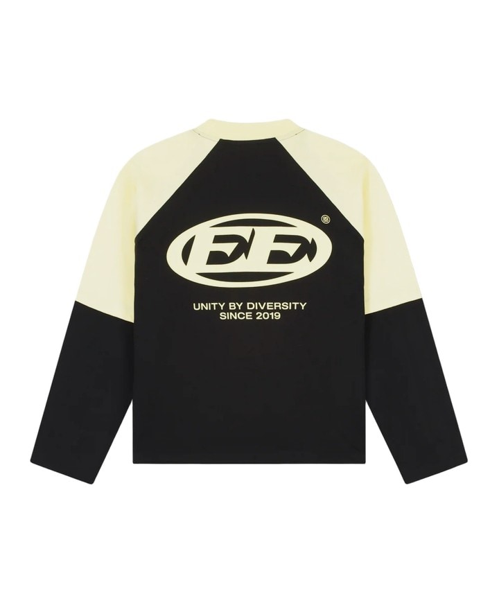 Uniseks longsleeve zwart