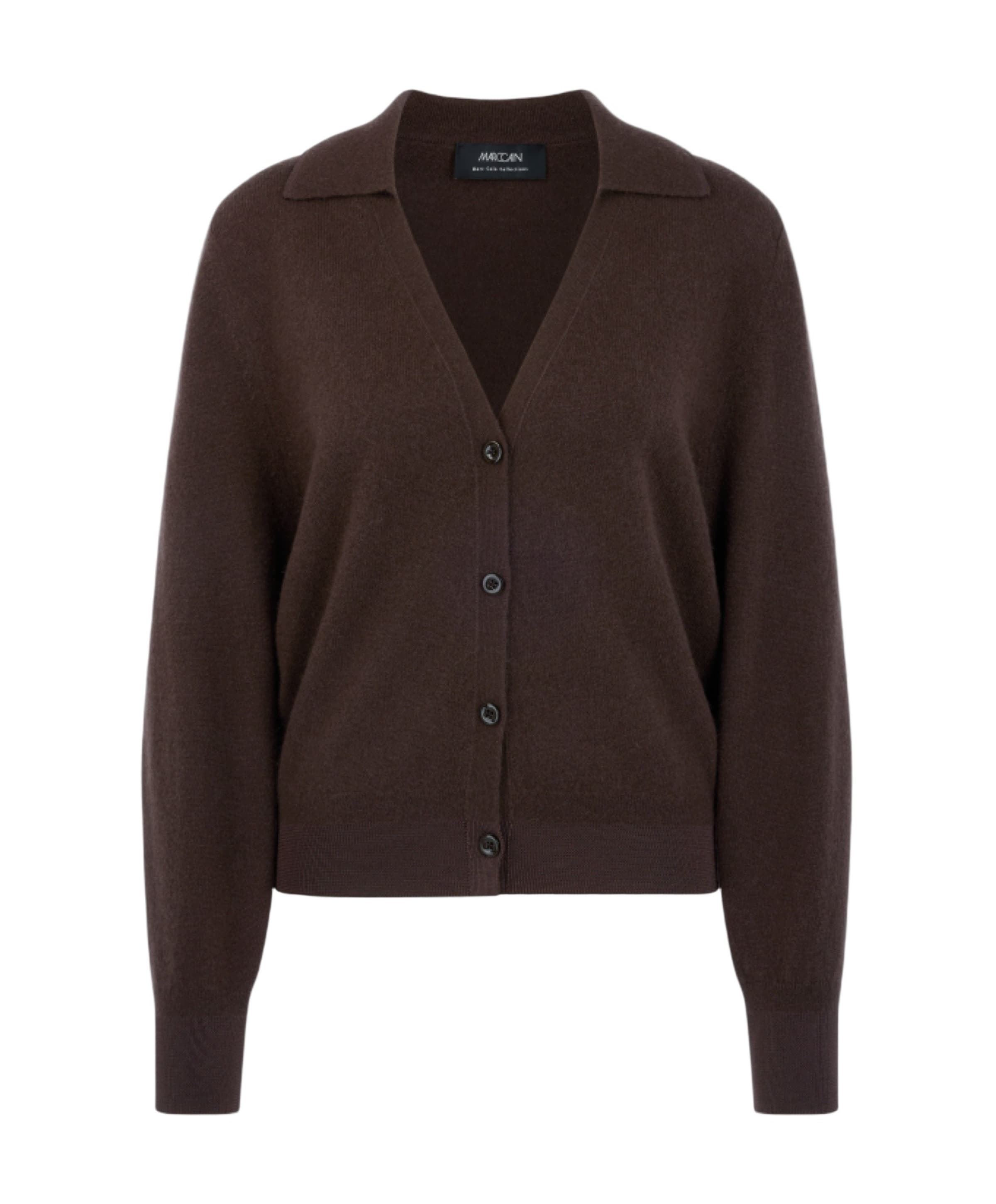 Dames vest bruin