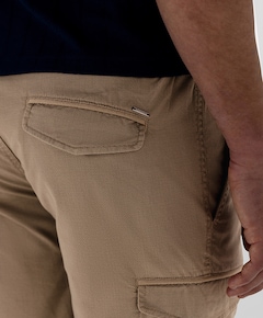 Bermuda Printed heren korte broek beige