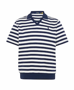 Heren polo blauw