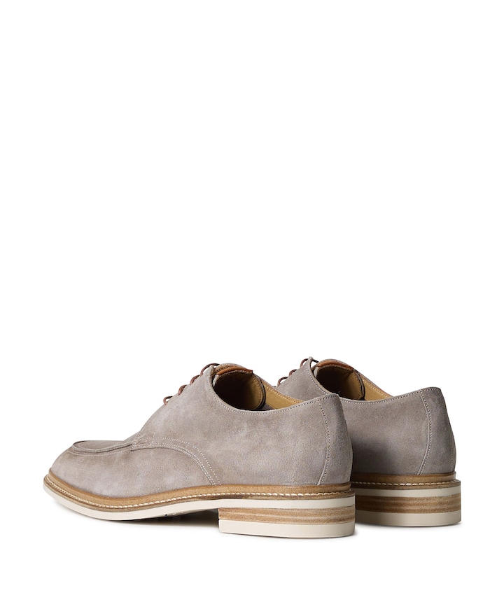 heren veterschoenen grijs