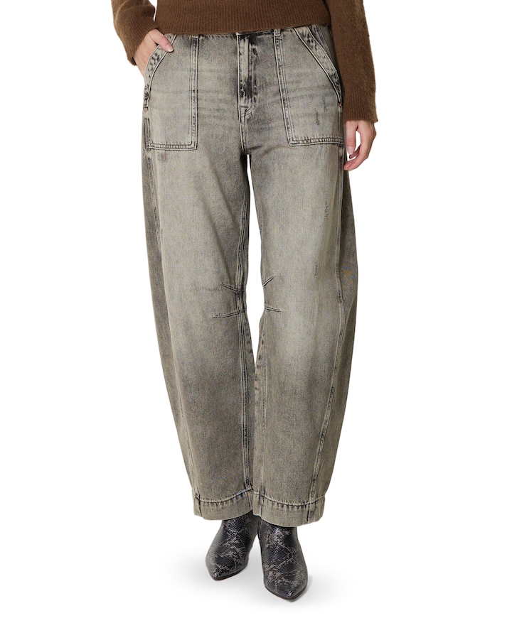 Olivia (Pocket) - Para Mi Jeans - D dames jeans beige