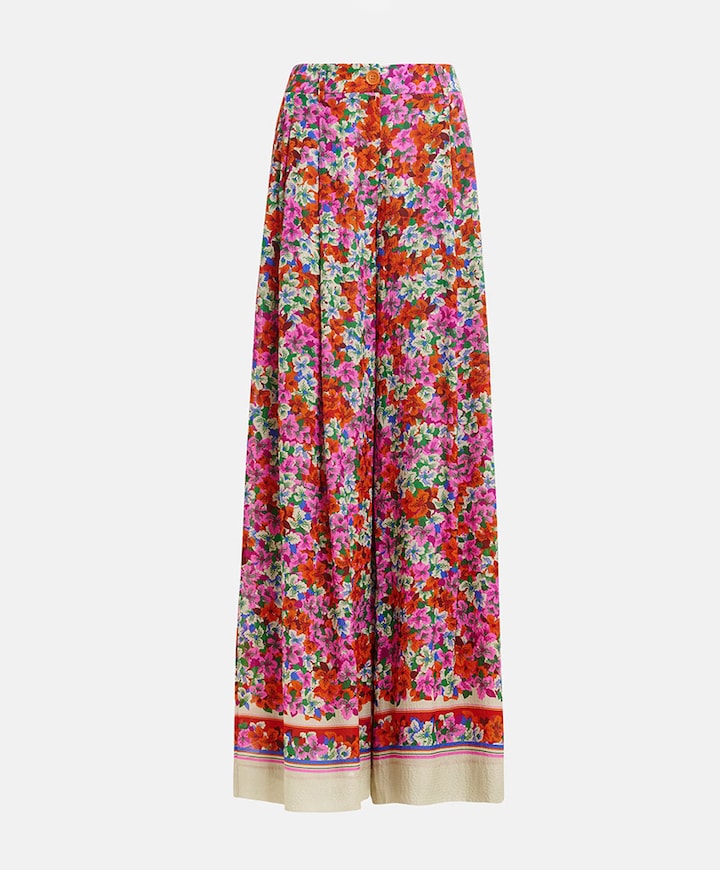 Joek wide leg dames broek rood