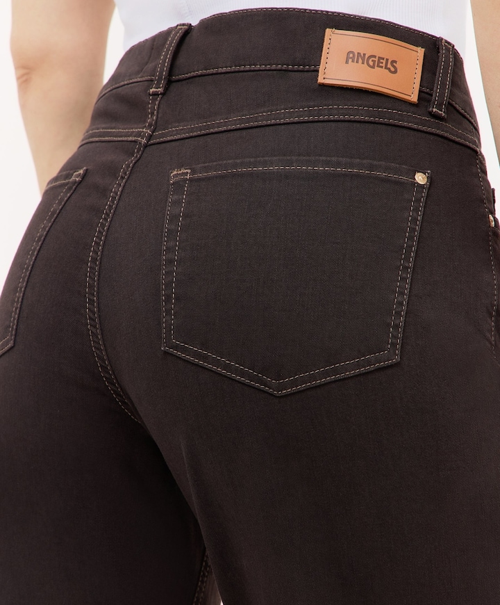 EVY dames jeans bruin