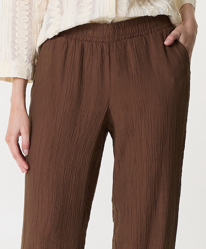 dames broek bruin