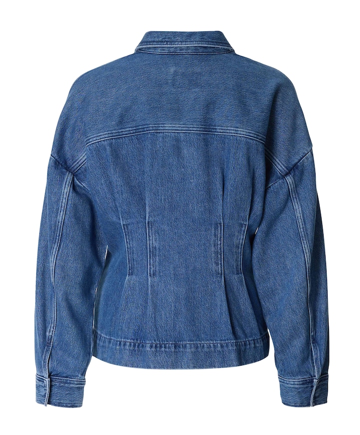 Dames blouse blauw